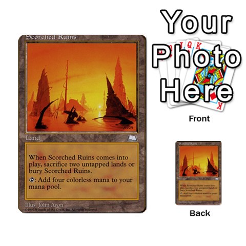 Mtg: The Grey Wastes 1 Front 52