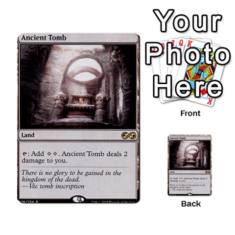 Mtg: The Grey Wastes 1 Front 2