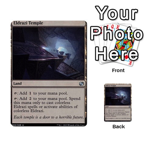 Mtg: The Grey Wastes 1 Front 18