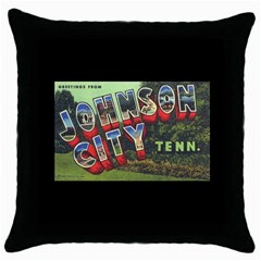 Throw Pillow Case (Black)