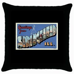 Throw Pillow Case (Black)