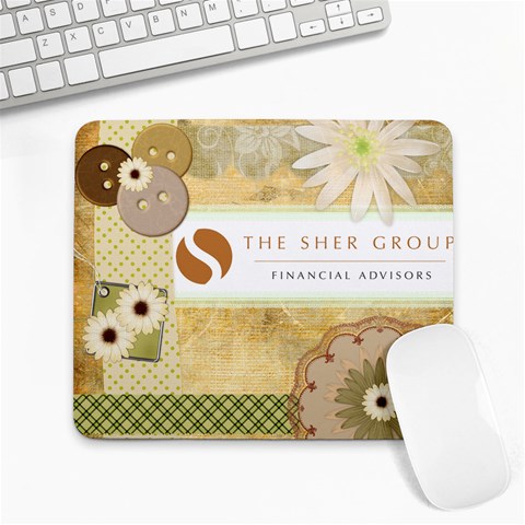 Mousepad Earth Tones  By Starr 9.25 x7.75  Mousepad - 1
