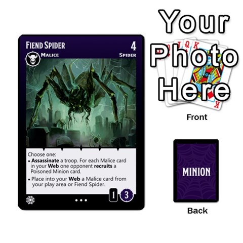 Queen Spiderkin Halfdeck By Ajax Front - HeartQ