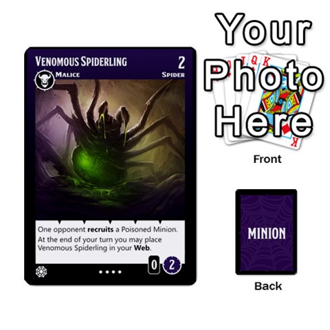Spiderkin Halfdeck By Ajax Front - Spade8