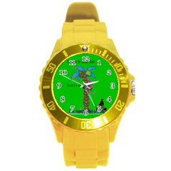 Round Plastic Sport Watch (L)