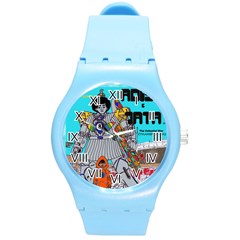 News - Round Plastic Sport Watch (M)