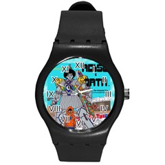 Round Plastic Sport Watch (M)