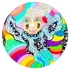 angel rainbow chaser bucket hat