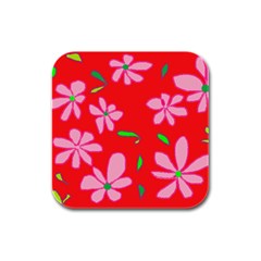 Rubber Square Coaster (4 pack)