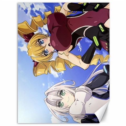 Claire Harvey And Emilia Gudenburg V3 By Bob Le Nolife 35.26 x46.15  Canvas - 1