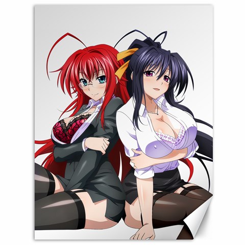 Rias And Akeno V1 By Bob Le Nolife 35.26 x46.15  Canvas - 1