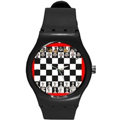 Round Plastic Sport Watch (M)