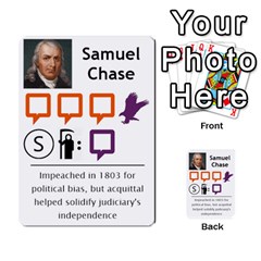 First Monday v.7 - Justices - Multi-purpose Cards (Rectangle)