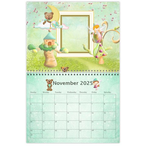 Seasonal Calendar 11 X 8 5 (12 Months) 2025 By Spg Nov 2025