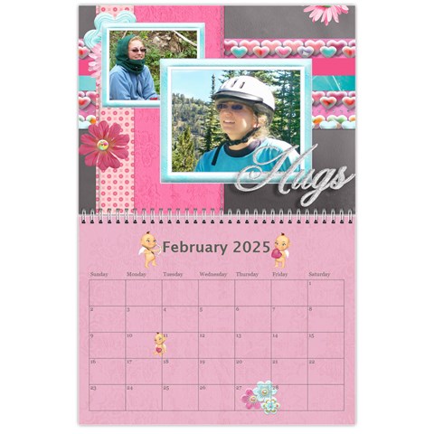 Seasonal Calendar 11 X 8 5 (12 Months) 2024 By Spg Feb 2024