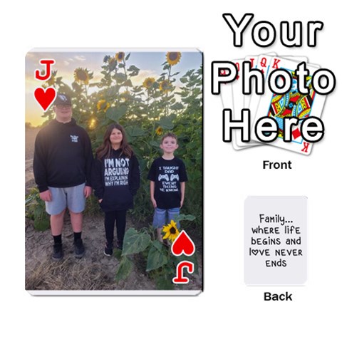Jack Eva And Larry Cards By Desiree Gauthier Front - HeartJ