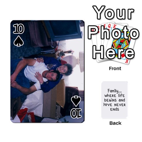 Eva And Larry Cards By Desiree Gauthier Front - Spade10
