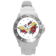 Round Plastic Sport Watch (L)