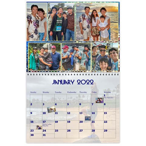 Master Calendar Christenson 2022 By Robyn Ramsay Jan 2022