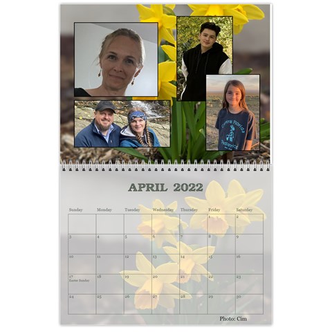 2022 Calendar By Derolene Apr 2022