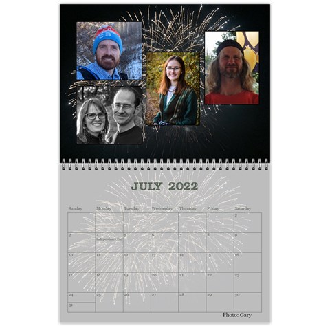 2022 Calendar By Derolene Jul 2022