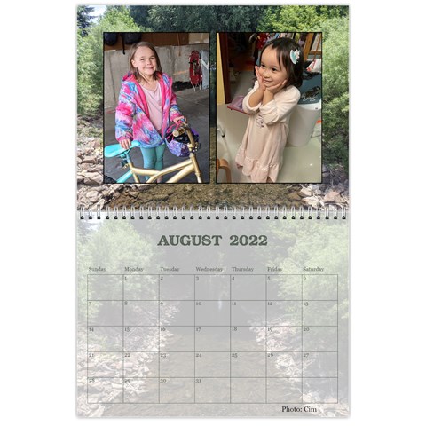2022 Calendar By Derolene Aug 2022