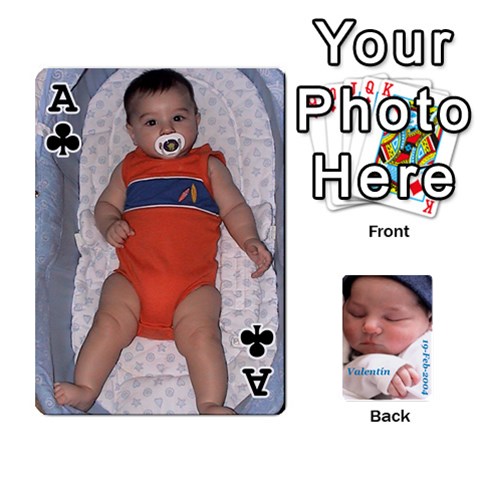 Ace Cartas Valentin 4 By Ana Front - ClubA