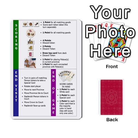 Taj Mahal Colour Blind Deck 1 By Graham Dean Front - Joker1