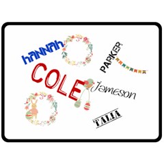 Test - Fleece Blanket (Large)