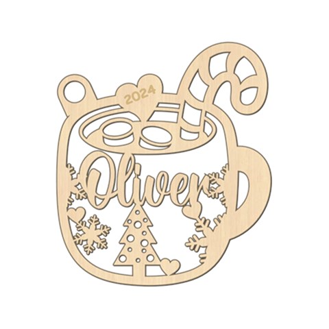 Personalized Christmas Hot Drink By Wanni Front