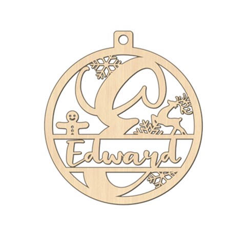 Personalized Letter E By Joe Front