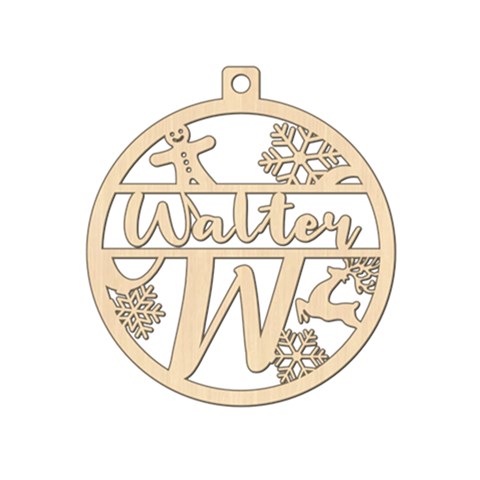 Personalized Letter W By Joe Front