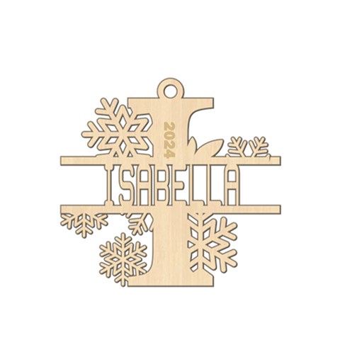 Personalized Letter I By Joe Front