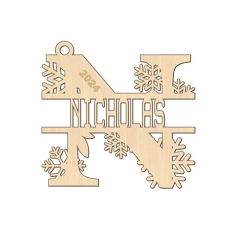 Personalized Letter N By Joe Front