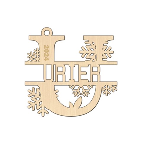 Personalized Letter U By Joe Front