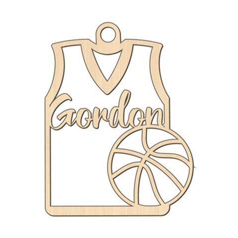 Personalized Basketball Top By Wanni Front