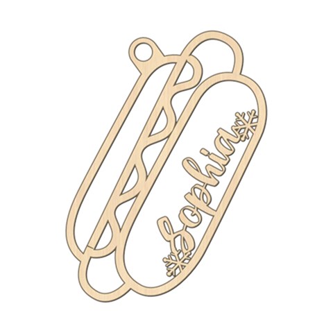 Personalized Hot Dog By Wanni Front