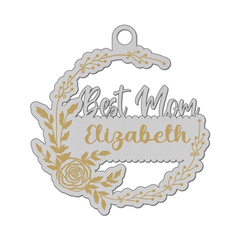 Personalized Best Mom Rose By Wanni Front