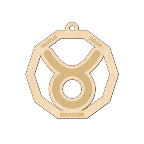 Personalized Zodiac Sign Taurus By Oneson Front