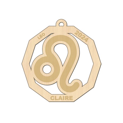 Personalized Zodiac Sign Leo By Oneson Front