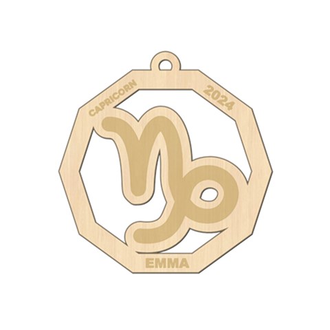 Personalized Zodiac Sign Capricorn By Oneson Front