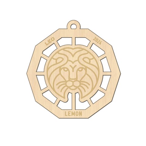 Personalized Zodiac Symbols Leo By Oneson Front