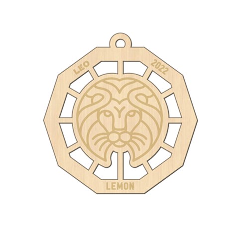 Personalized Zodiac Symbols Leo By Oneson Front
