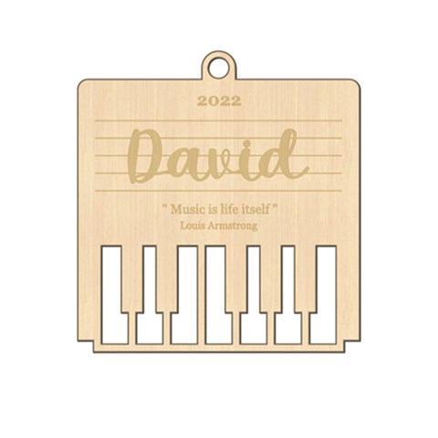 Personalized Musical Piano By Wanni Front