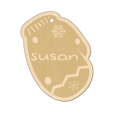 Personalized Christmas Name Glove 3 By Joe Front