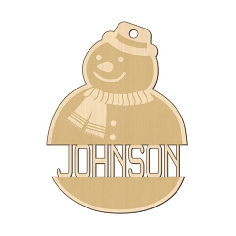 Personalized Christmas Name Snowman 2 By Joe Front