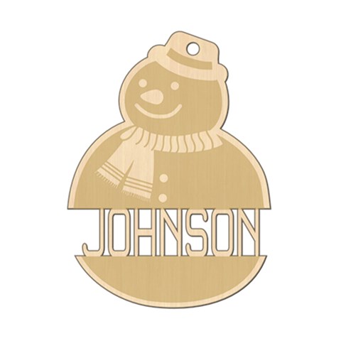 Personalized Christmas Name Snowman 2 By Joe Front