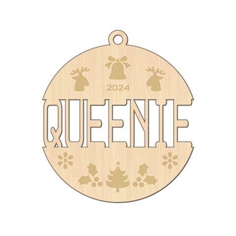 Personalized Christmas Ball Name 1 By Joe Front