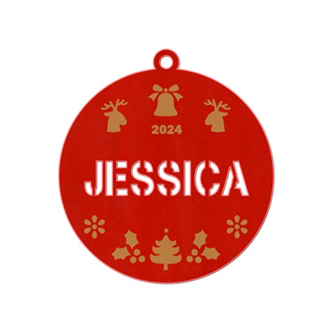 Personalized Christmas Ball Name 2 By Joe Front