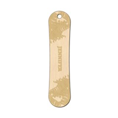 Personalized Christmas Snowboard Names 2 - Wood Ornament